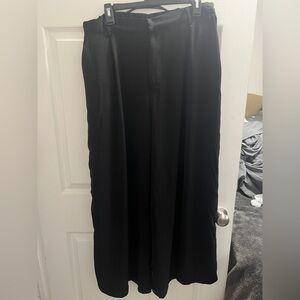Wide leg dress pants